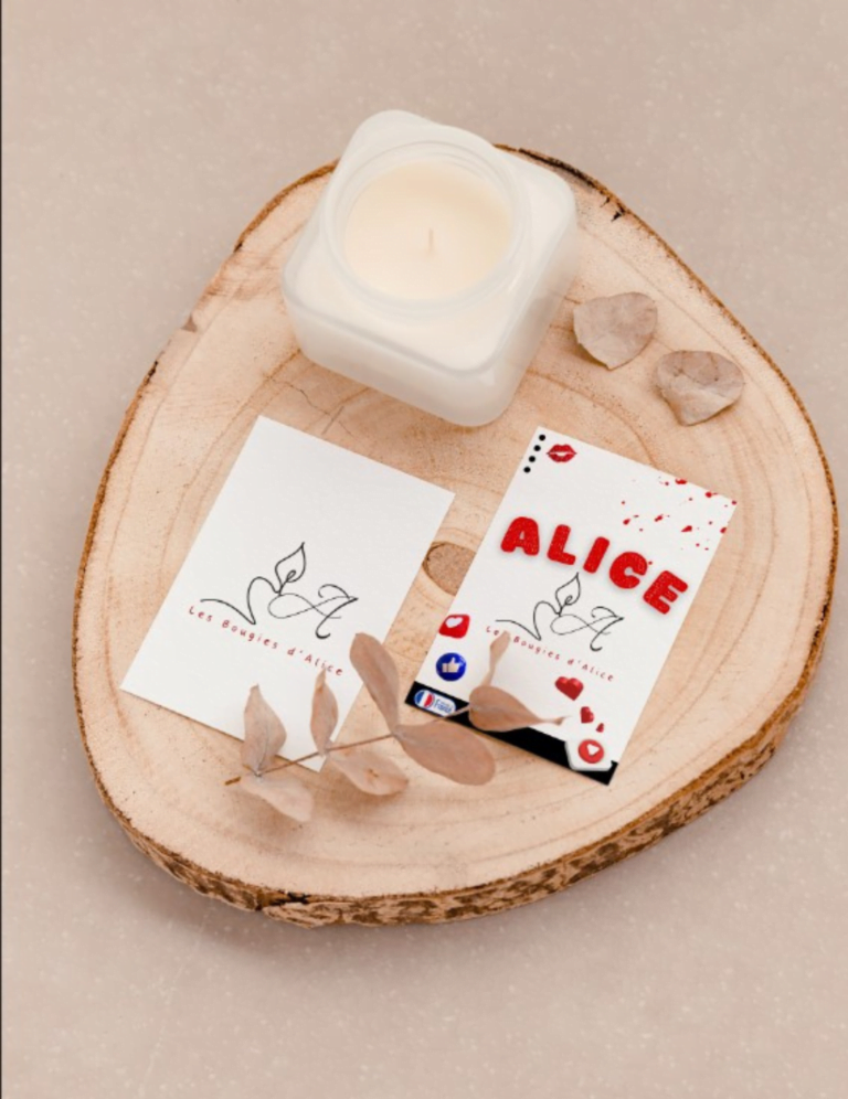 Création identité visuelle artisan cirier