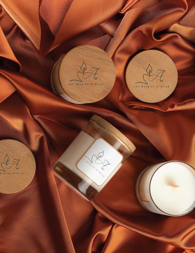 Création identité visuelle artisan cirier